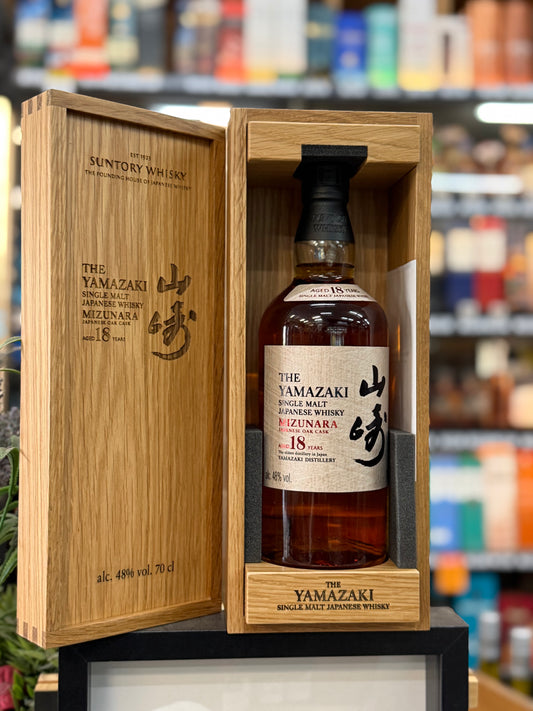 Yamazaki 18 Years Old Mizunara 2025 Release (700ml)