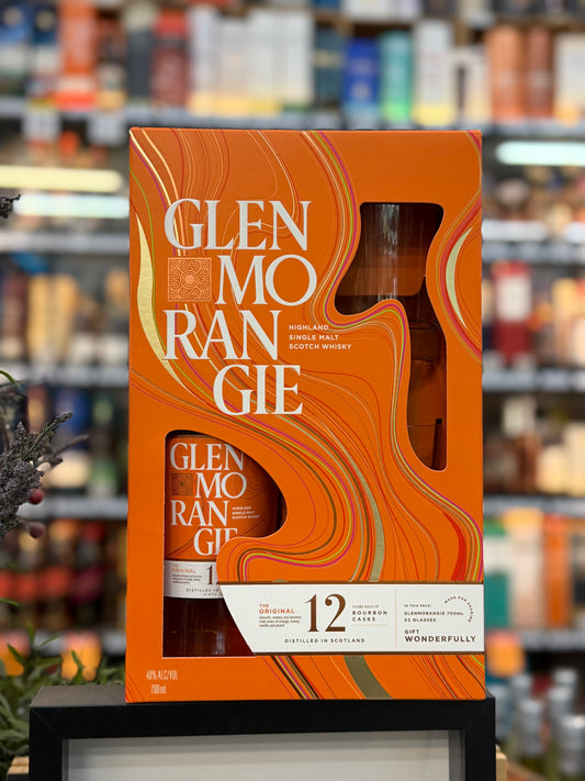 Glenmorangie 12Yo Highland Single Malt Scotch Whisky Gift Pack (700ml)