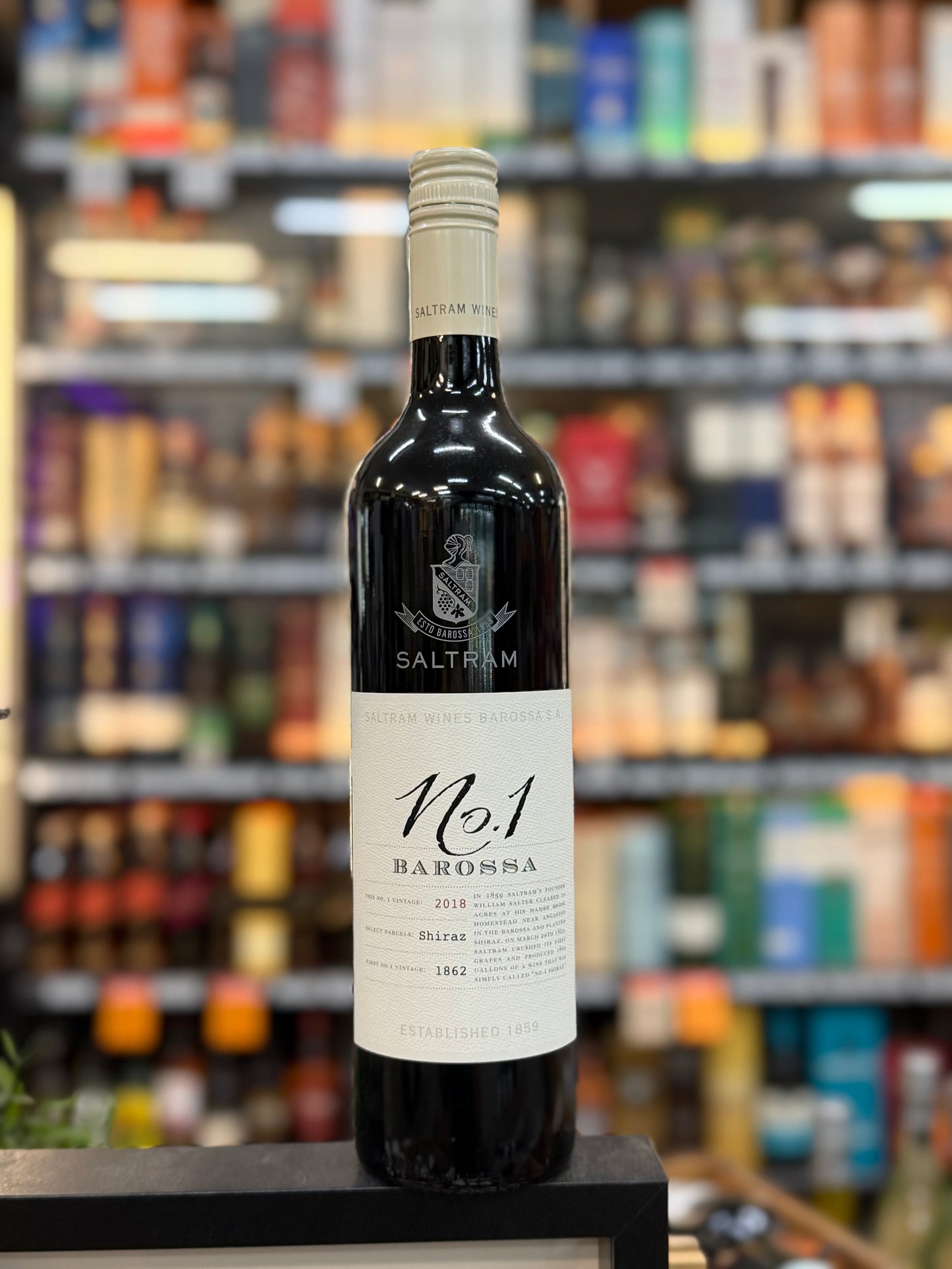 Saltram No 1 Barossa Shiraz 2018 (750ml)