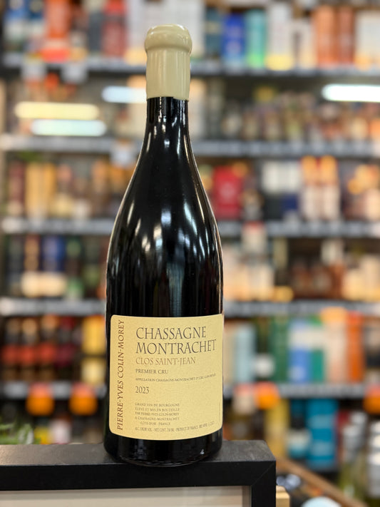 Pierre-Yves Colin-Morey Chassagne Montrachet Clos Saint Jean Premier Cru 2023 (750ml)