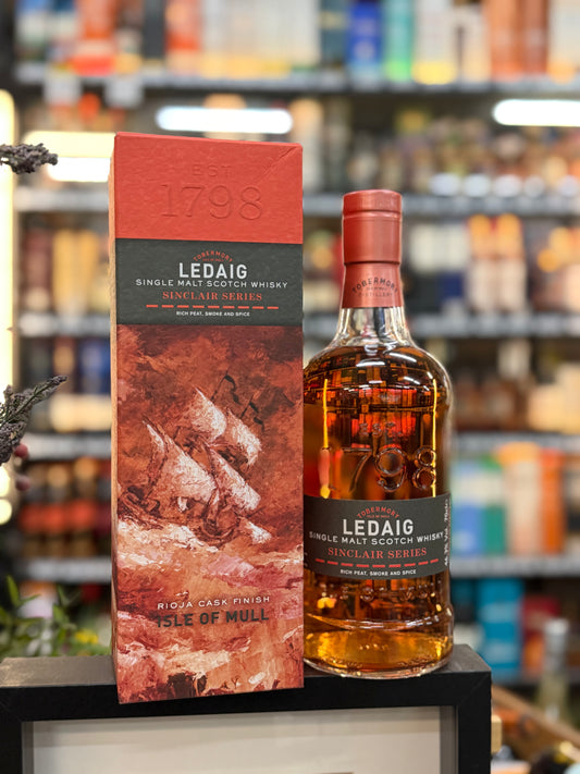 Ledaig Sinclair Series Rioja Cask Single Malt Scotch Whisky (700ml)