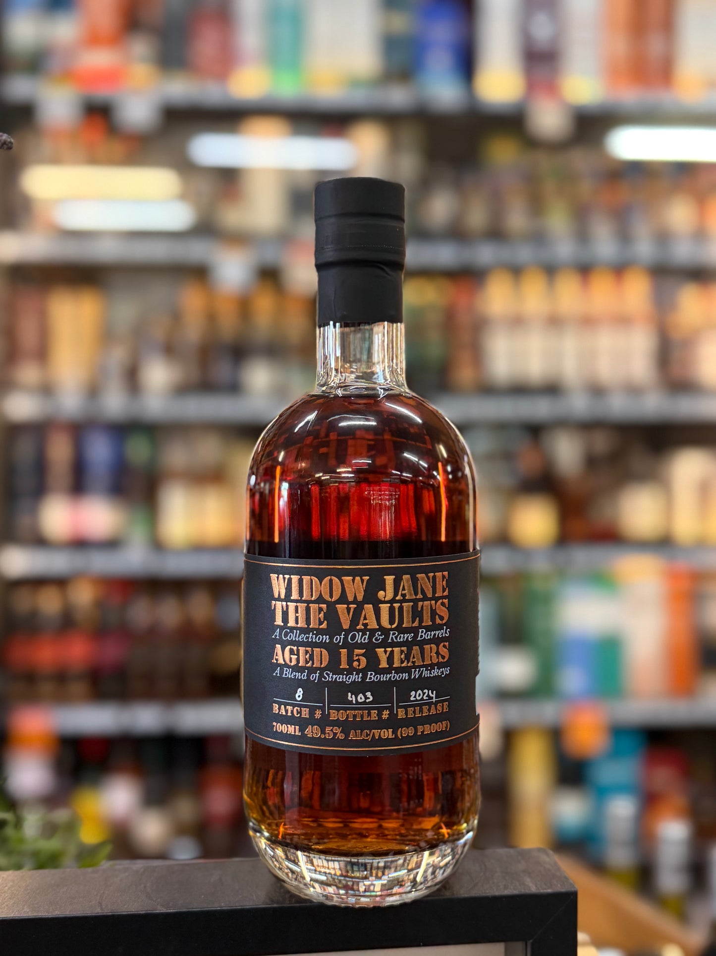 Widow Jane Vaults 15yo Straight Bourbon Whiskey (700ml)