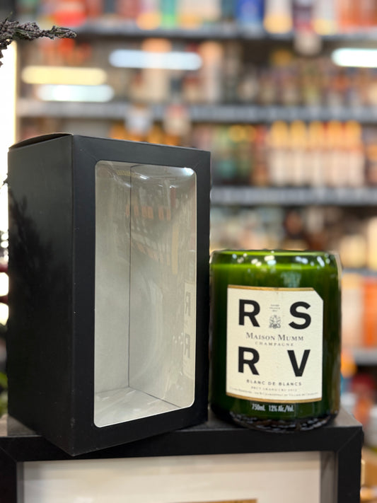 Candles (Mumm RSRV Champagne)