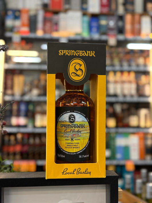 Springbank 8yo Local Barley 2024 Release 58.1% Single Malt Whisky (700ml)