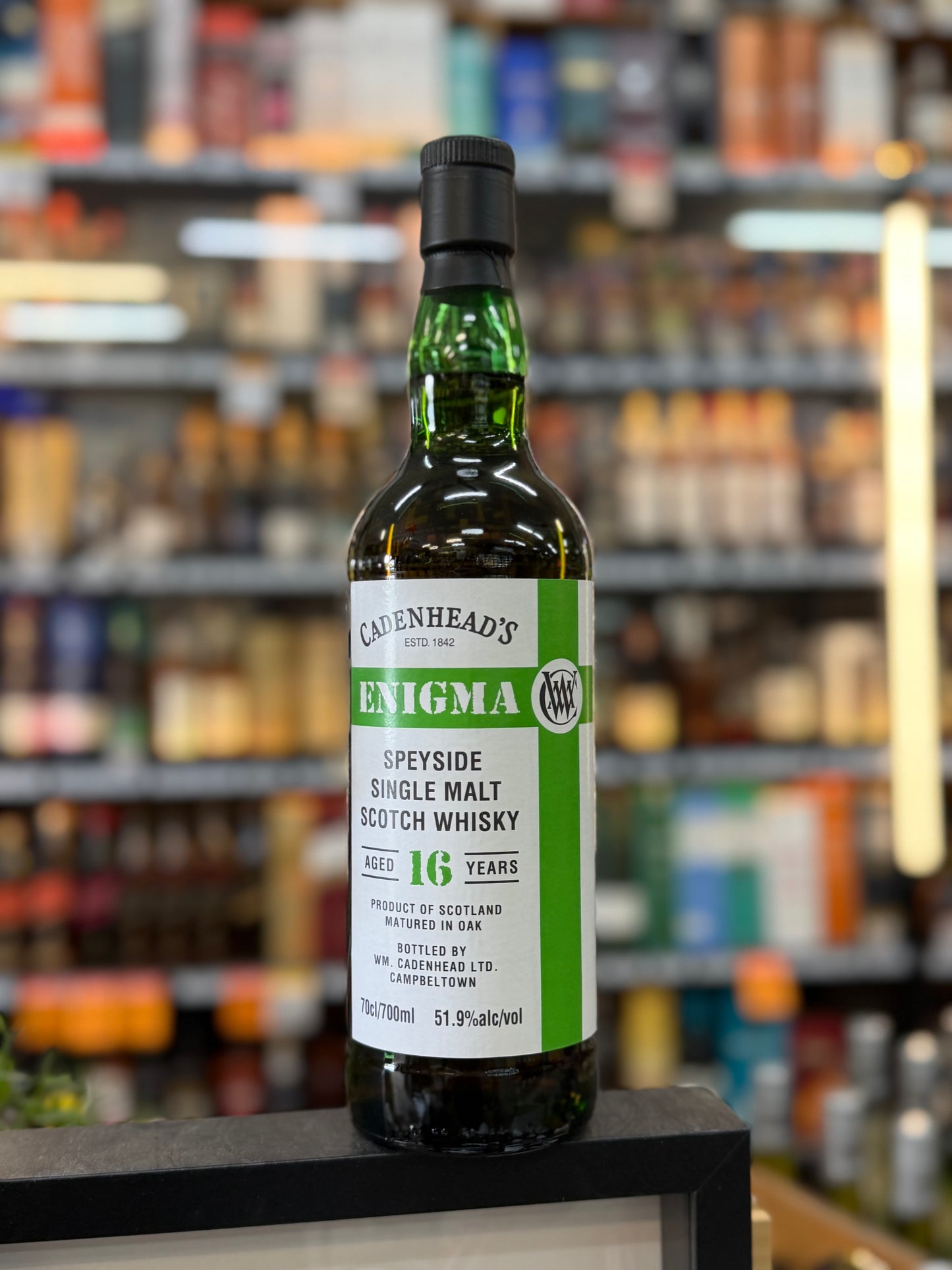 Cadenhead Enigma 2008 16yo Pineau Des Charentes Finish Speyside Single Malt Whisky 51.9% (700ml)