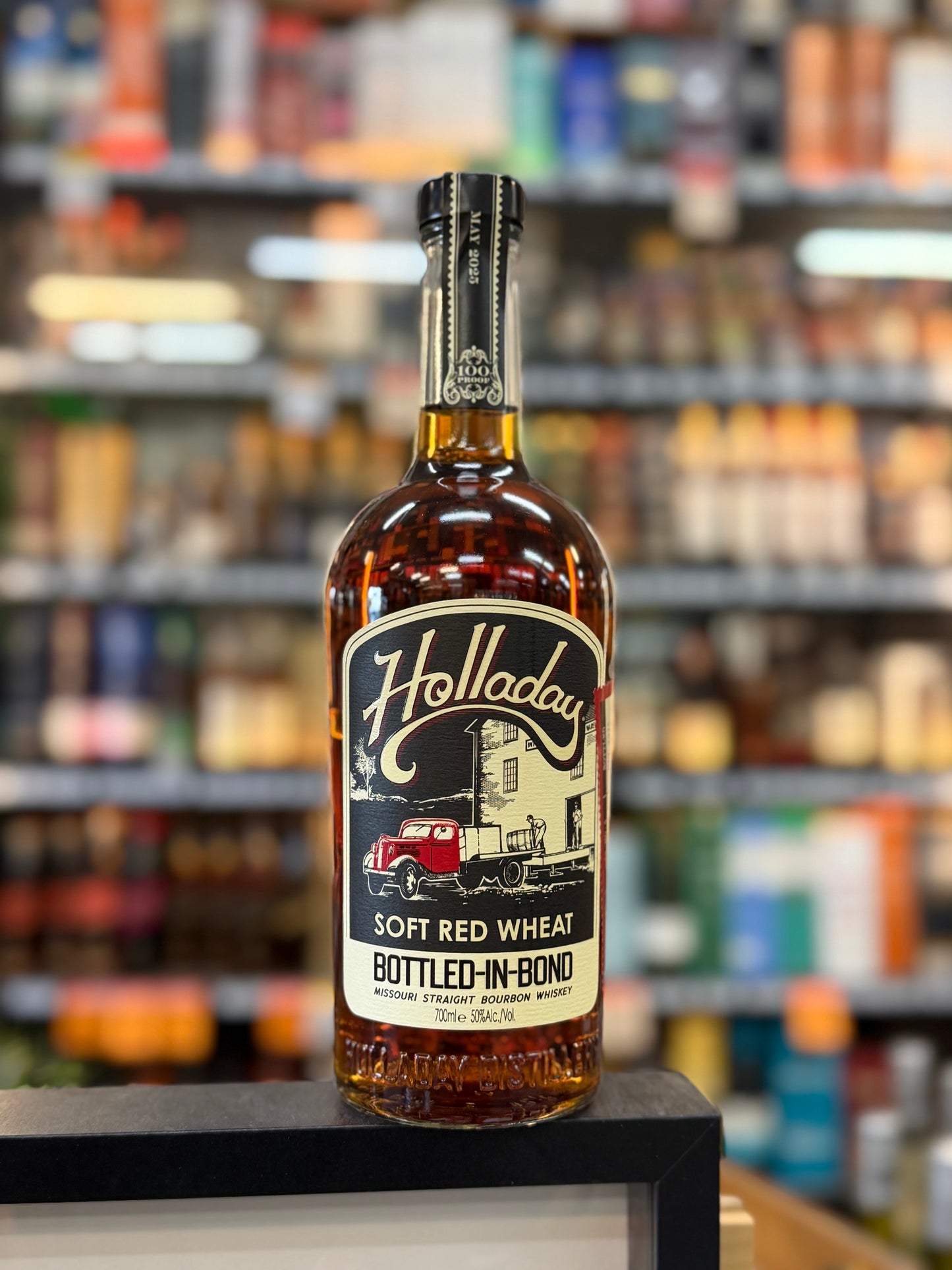 Ben Holladay 6yo Soft Red Wheat Bottled-in-Bond Missouri Straight Bourbon Whiskey (700ml)