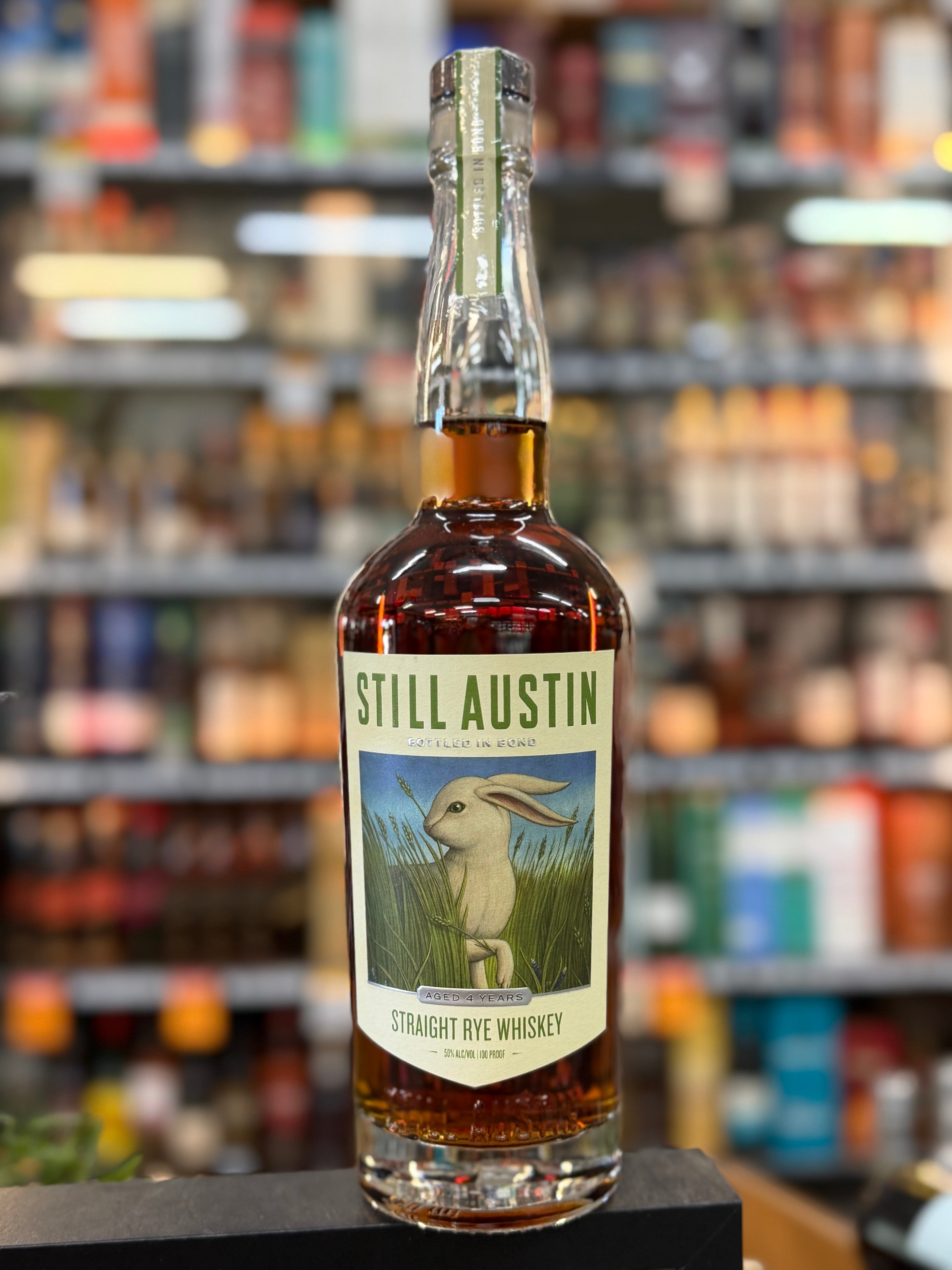 Still Austin Bottled In Bond Straight Texas Rye Whiskey (750ml ...