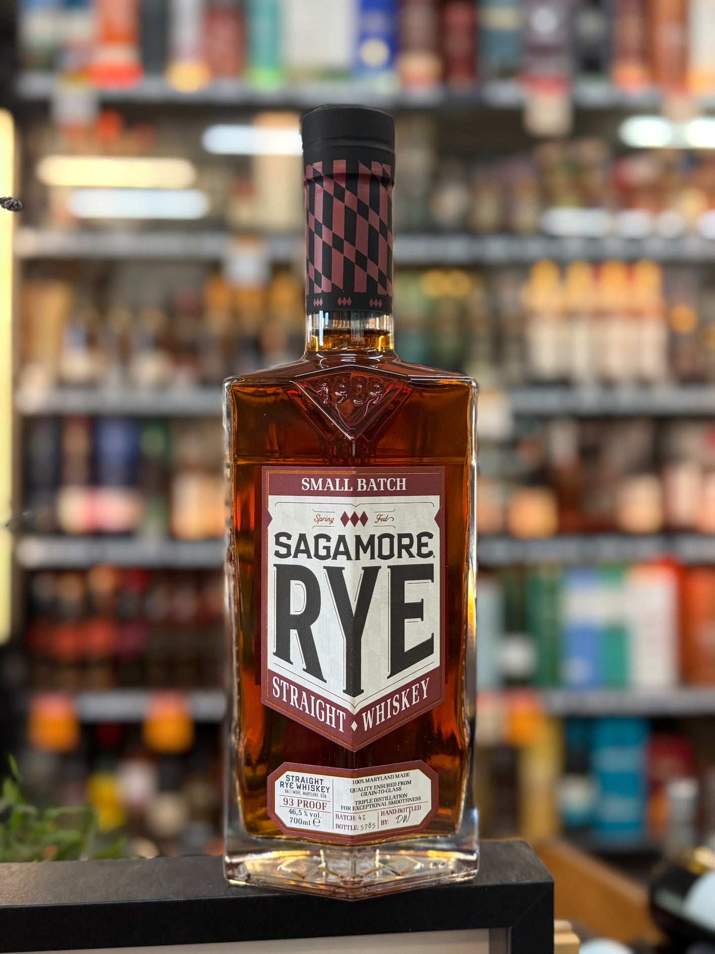 Sagamore Small Batch Straight Rye Whiskey (700ml)