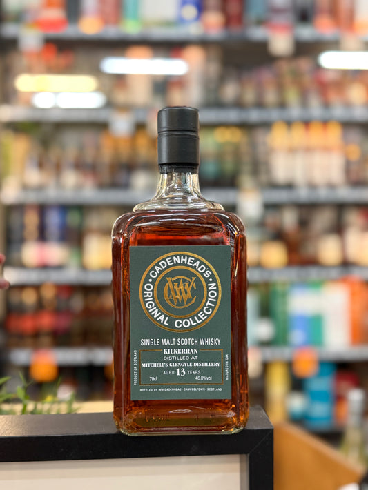 Cadenhead Original Kilkerran 13yo Bourbon Ruby Port Cask 46% Single Malt Whisky (700ml)