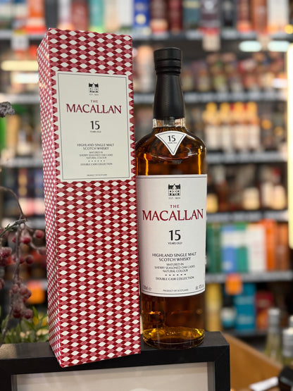 Macallan Double Cask 15 Years Old Highland Single Malt Scotch Whisky (700ml)