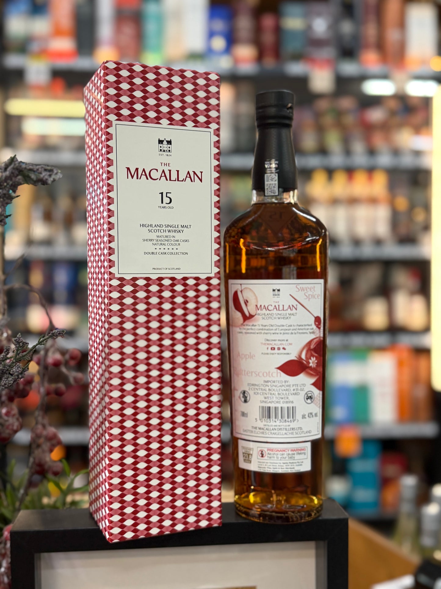 Macallan Double Cask 15 Years Old Highland Single Malt Scotch Whisky (700ml)