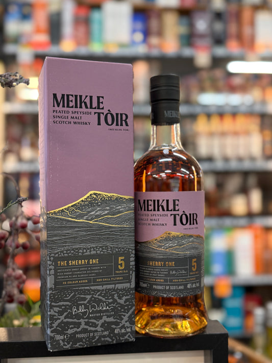 GlenAllachie Meikle Toir the Sherry One 5yo Single Malt Whisky (700ml)