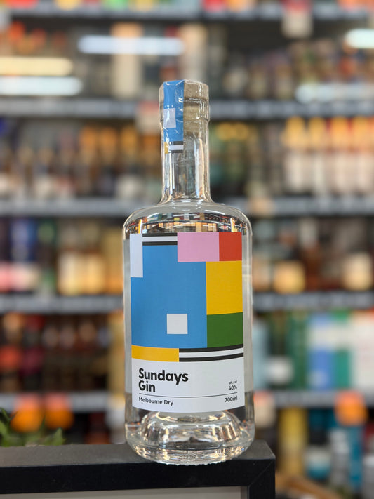 Sundays Melbourne Dry Gin (700ml)