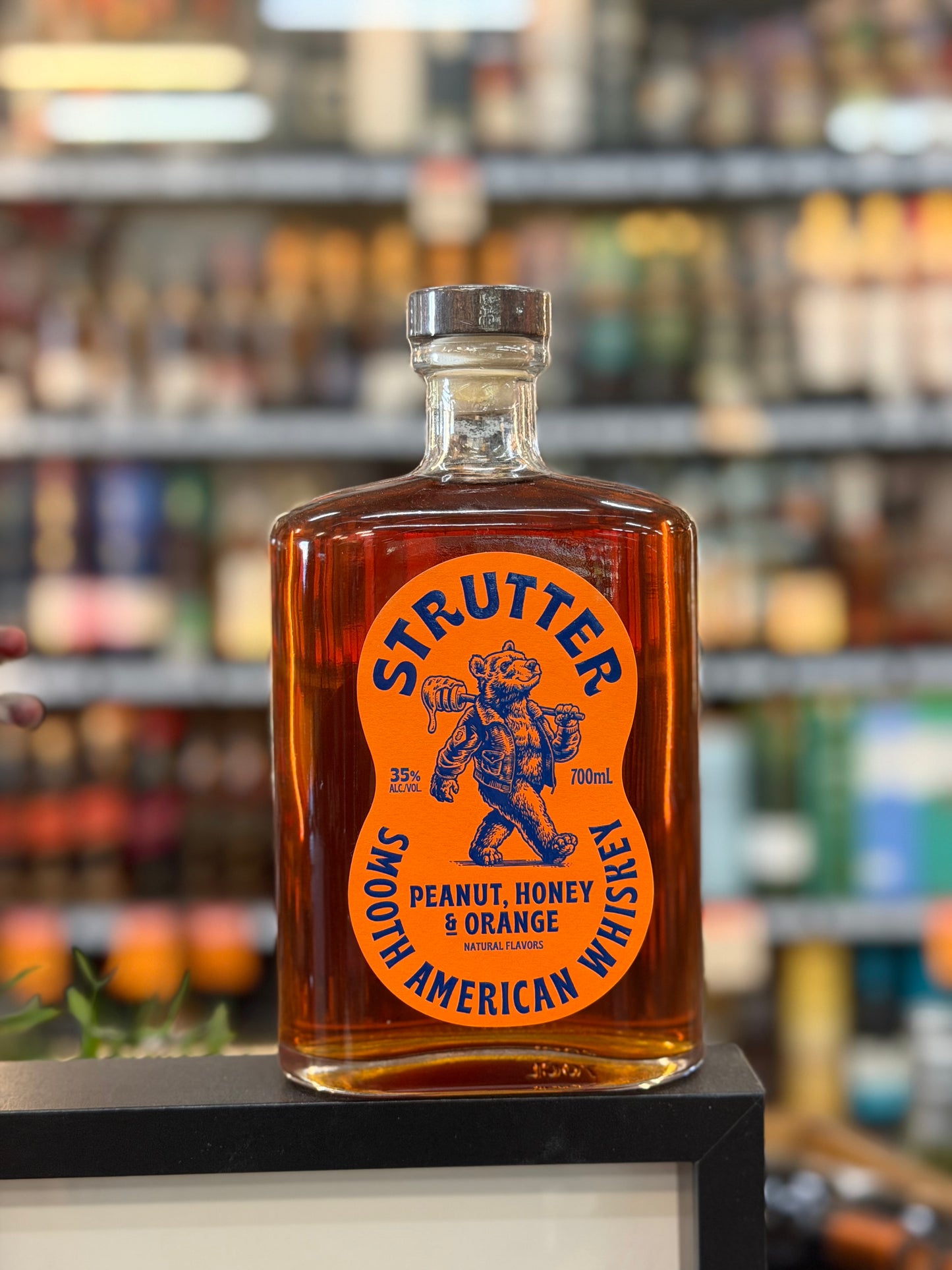 Strutter Peanut Honey & Orange American Whiskey Liqueur (750ml)