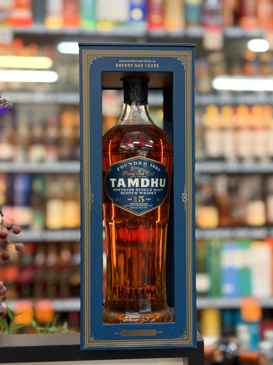 Tamdhu 15 Year Old Sherry Cask Matured Single Malt Whisky (700ml)