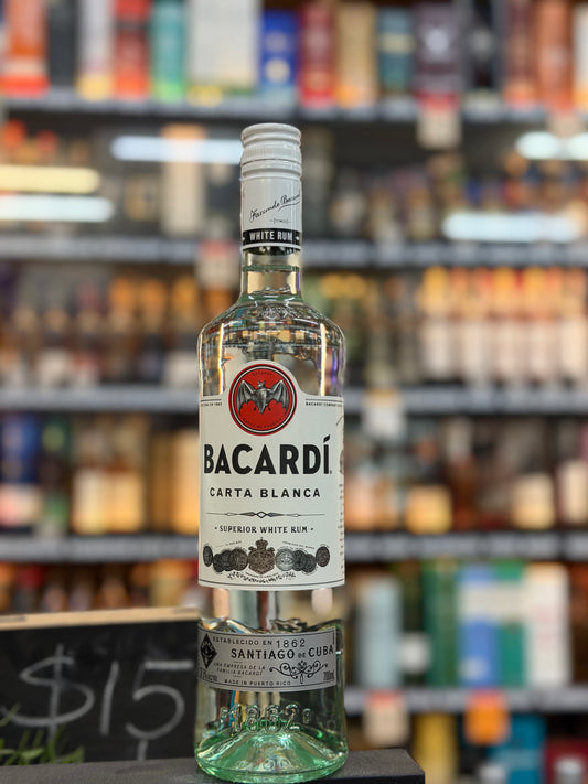 Bacardi Carta Blanca White Rum (700ml)