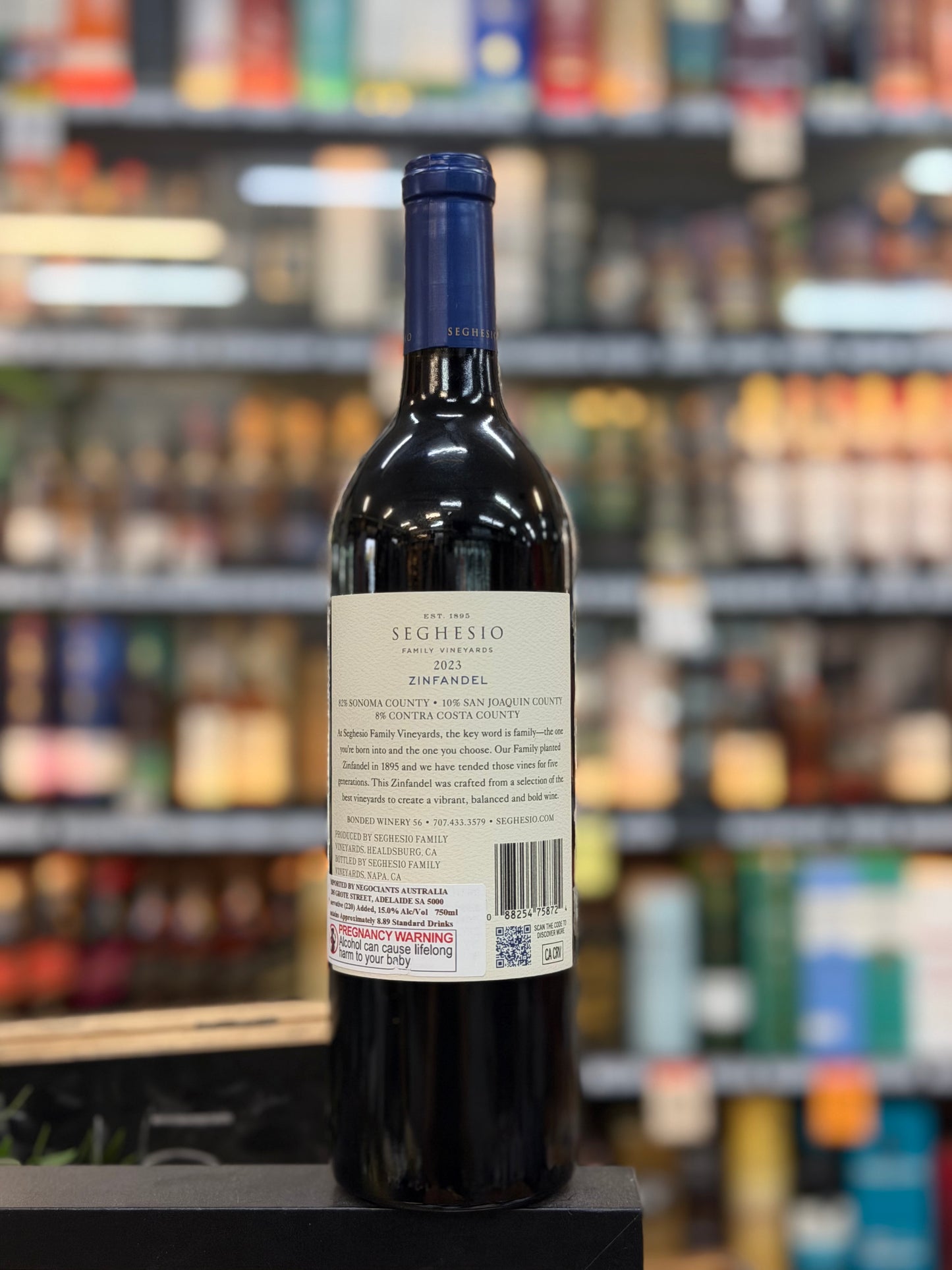 Seghesio Sonoma Zinfandel 2023 (750ml)