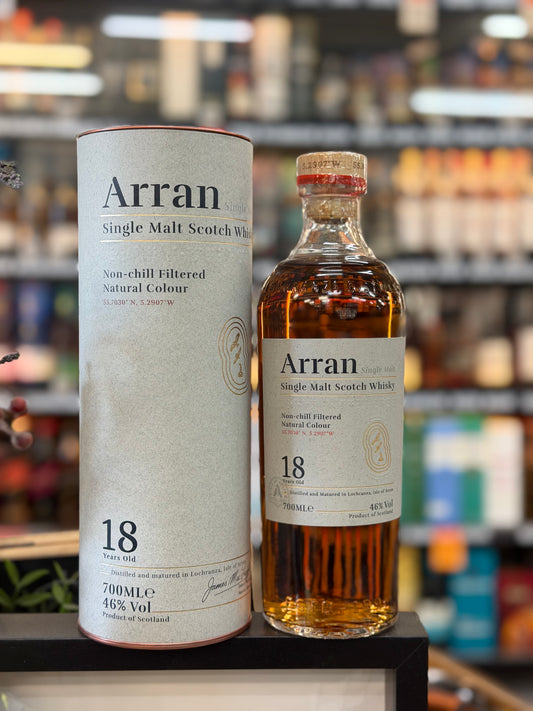 Arran 18 Year Old Single Malt Scotch Whisky (700ml)