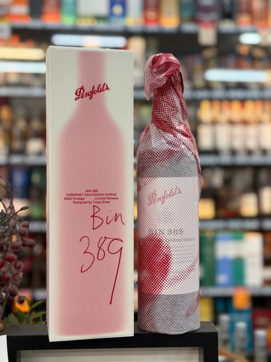 Penfolds Bin 389 Cabernet Shiraz 2023 designed by Troye Sivan (750ml)