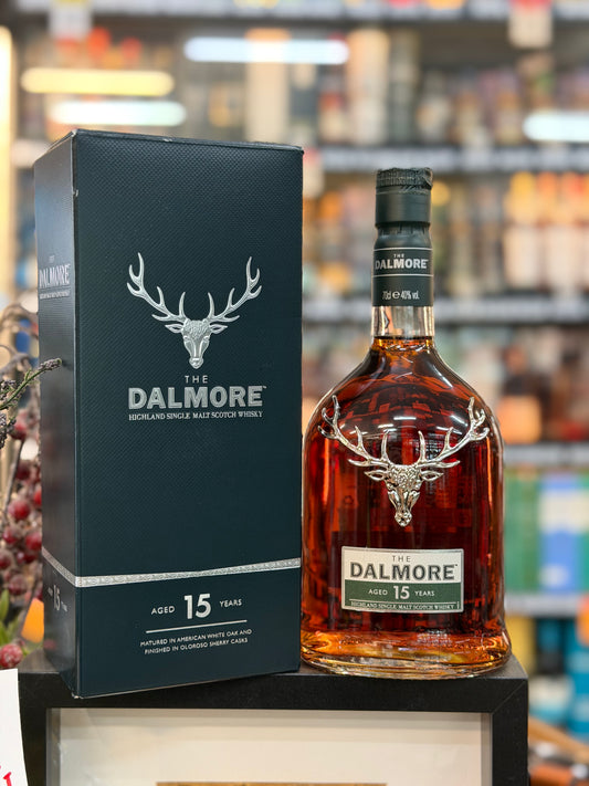Dalmore 15yo Old Highland Single Malt Scotch Whisky (700ml)