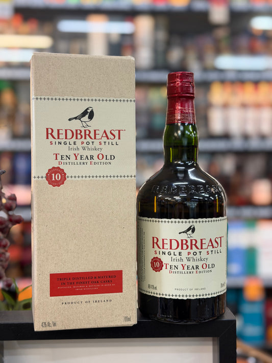 Redbreast 10 Year Old Distillery Edition Single Pot Irish Whiskey (700ml)