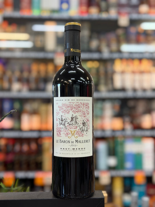 Chateau Le Baron de Malleret Haut Medoc Bordeaux Red 2019 (750ml)