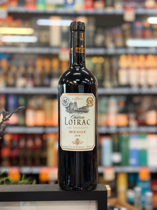 Chateau Loirac Cru Bourgeois Medoc Bordeaux Red 2018 (750ml)