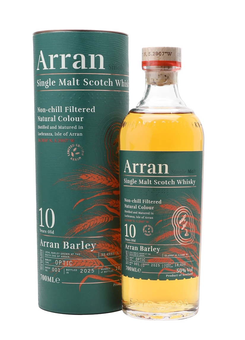 Arran "Arran Barley" 10 Year Old Batch 001 Single Malt Scotch Whisky (700ml) Coming Soon